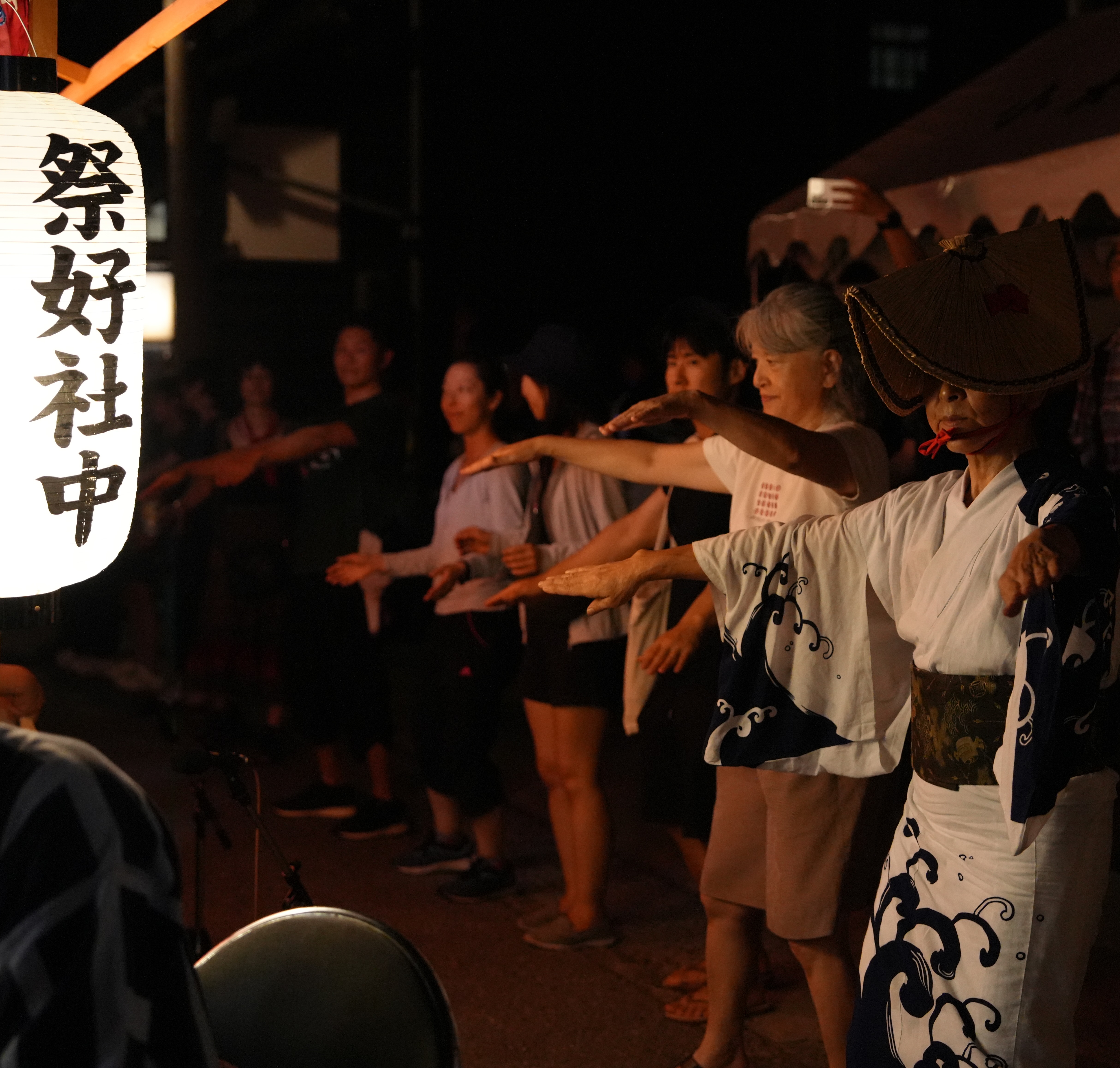 小木おけさ輪踊り